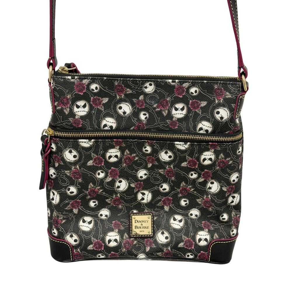 The Pumpkin King Crossbody Letter Carrier from the Disney Dooney & Bourke